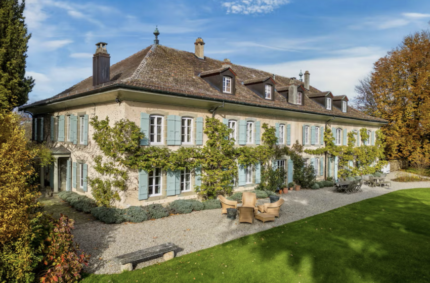  The Swiss villa owned by Audrey Hepburn has hit the market